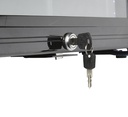 Bottle Cooler with glass door - black - high-performance LED - GCKW65
