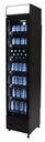 Slimline Display Cooler - black - power LED - GCDC130