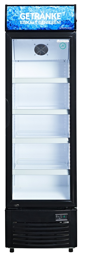 Beverage Cooler with advertising display - DC280