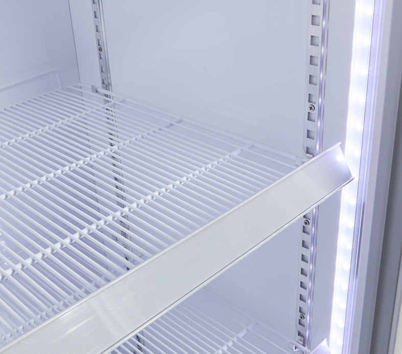 Gastro-Cool - kiosk cooler - two glass doors - LED - GCDC1050