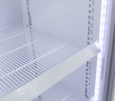 Gastro-Cool - kiosk cooler - two glass doors - LED - GCDC1050