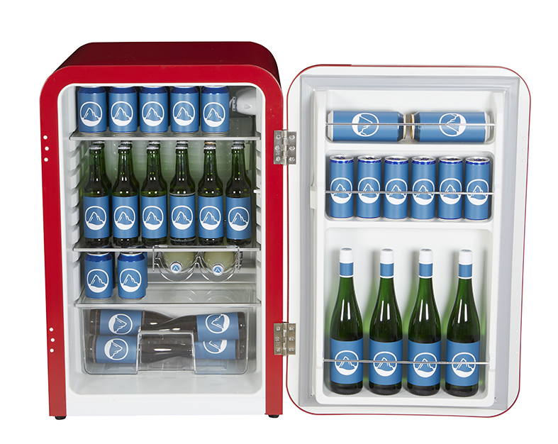 Retro Cooler Kingston in red - VIRC160
