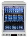Glass Door Cooler - for installation in counters - silver - GCUC100