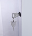 Bottle Cooler - slim - round shape - white - LED - GCGD175