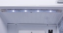 Bottle Cooler - slim - round shape - white - LED - GCGD175