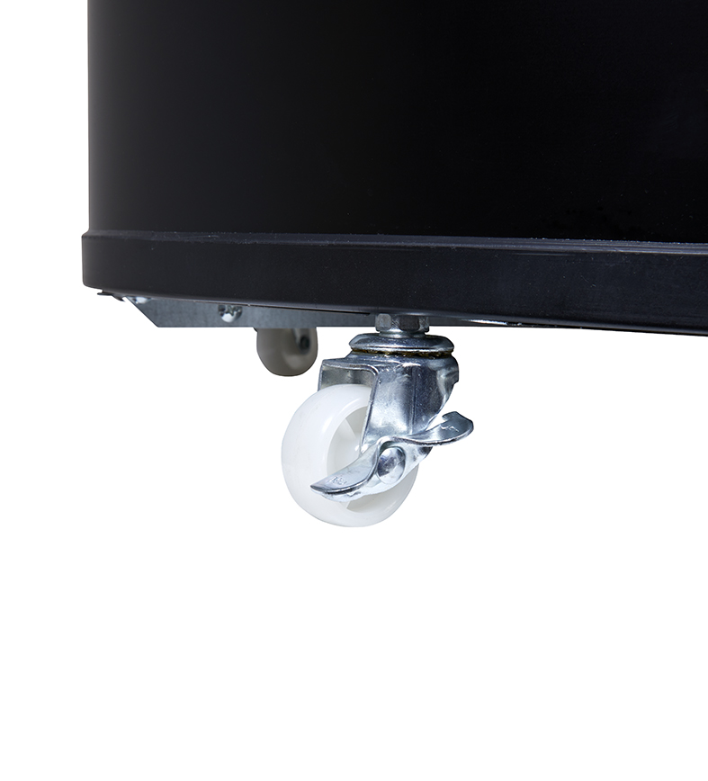  Can Cooler round - frame silver - LED interior lighting - GCPT75