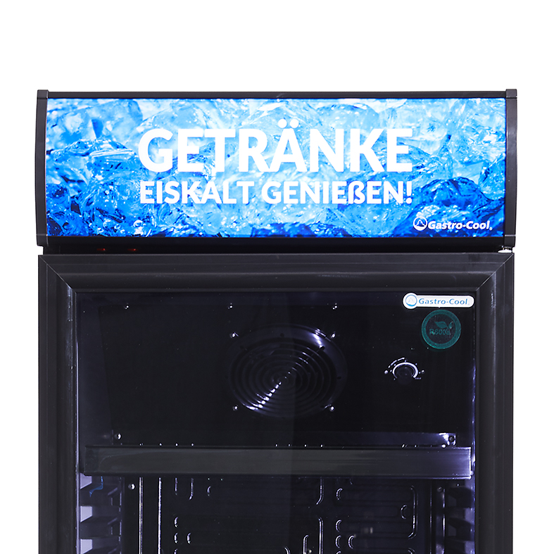 Gastro-Cool Display Cooler - large - black - GCDC400