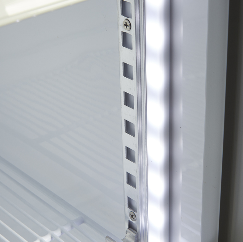 Beverage Cooler with advertising display - DC280
