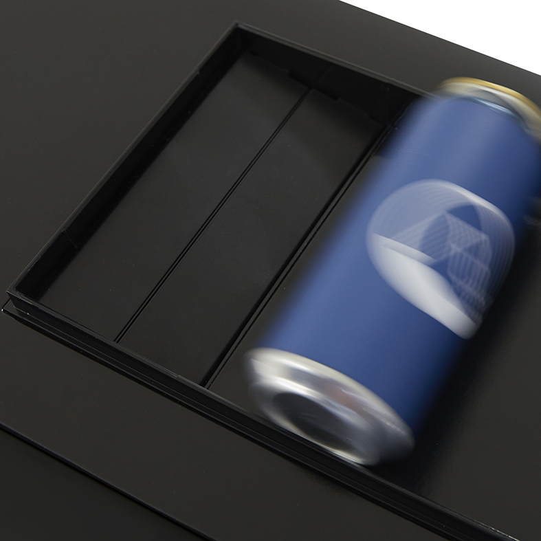 Can Dispensing Cooler - Black - 48 cans at 250 ml - GCAP50-250
