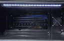 Glass Door Cooler - small and flat - counter - bar - space-saving - black - GCGD15
