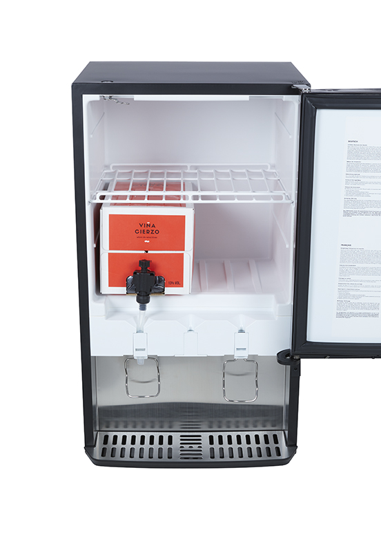 Bag-in-Box Dispenser Cooler - for milk and juice and water - 3x10 litres - GCBIB30