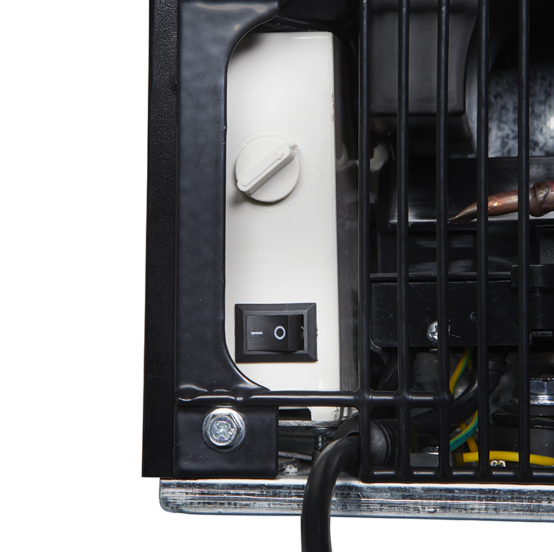 Gastro-Cool - Back Bar Cooler - small - black - super LED - GCKW25
