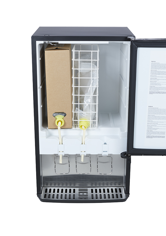 Bag-in-Box Dispenser Cooler - for milk and juice and water - 3x10 litres - GCBIB30