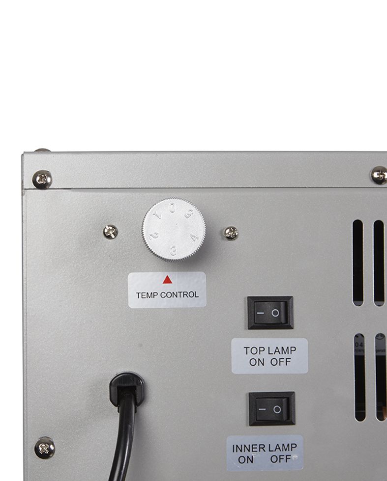 Display Cooler - small - silver/white - power LED - GCDC25