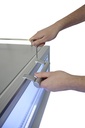 Cooler - impulse purchases- extra flat - silver - GCGD15