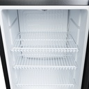 Bottle Cooler - minibar - black/white - great view - LED - GCKW65