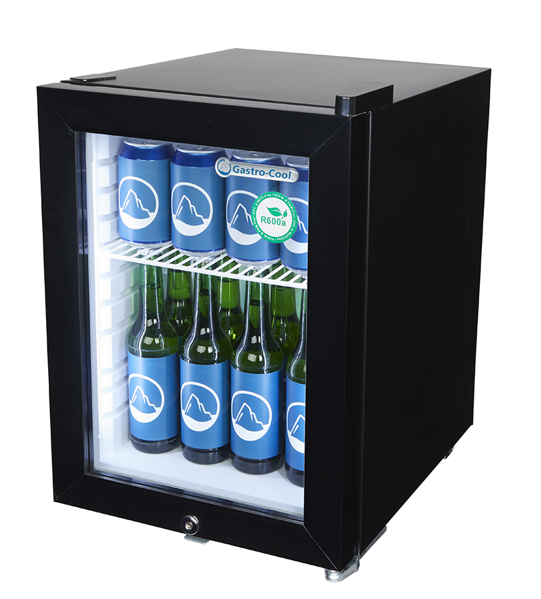 Mini Cooler - mini - for POS advertising - black/white - LED - GCKW25