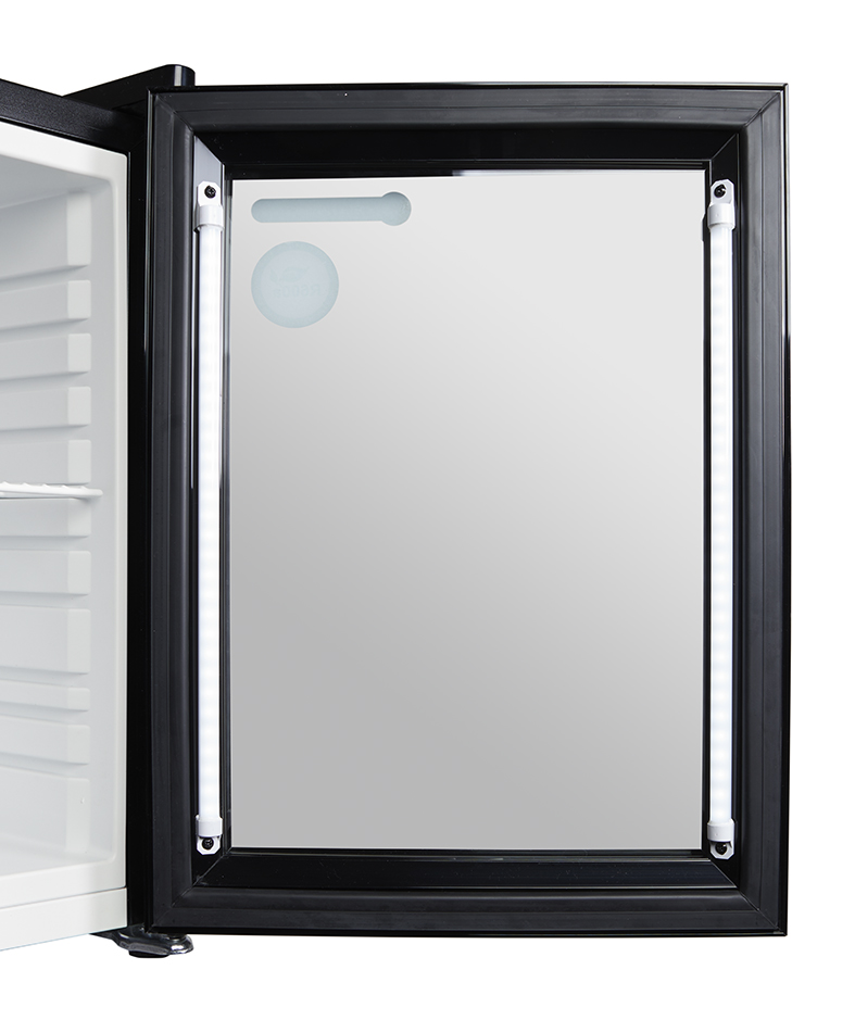Mini Cooler - mini - for POS advertising - black/white - LED - GCKW25