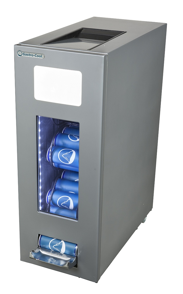 Can Dispensing Cooler - Silver - 250 ml slim can - GCAP50-250