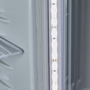 Cooler with display - silver - LED - GCDC50