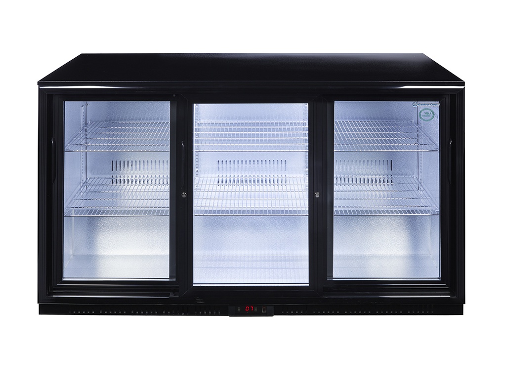 Back Bar Cooler - beverage cooler - hinged door - low - black - GCUC300