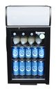 Display Cooler - counter - black - LED - GCDC50