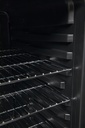 Glass Door Cooler for bottles - black - GCGD155