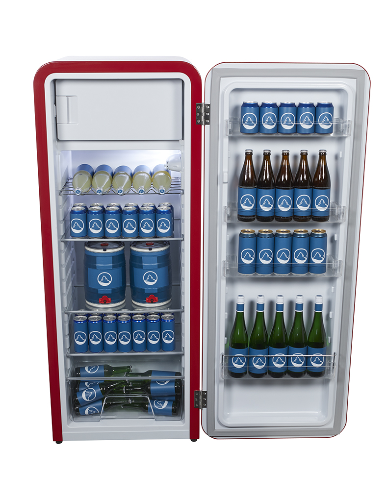Retro Cooler Havanna in red - VIRC330