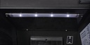 Retro Cooler with glass door - Slimcooler - black - GCGD175