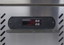 Gastro-Cool - black cooler with glass door - fan-assisted - large - GCGD300