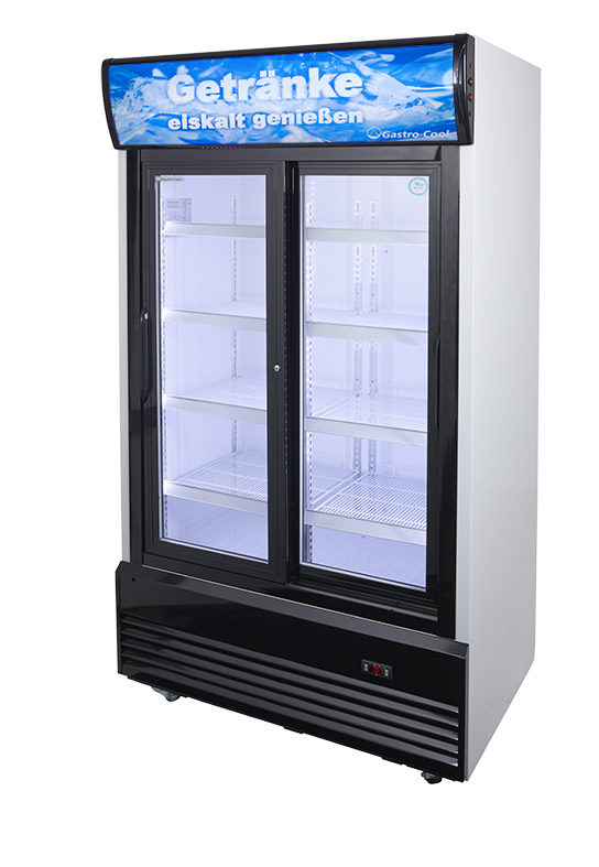 [126602] Nevera Expositora Doble Puerta Corredera 800L - GCDC800