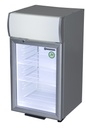 Cooler with display - silver - LED - GCDC50