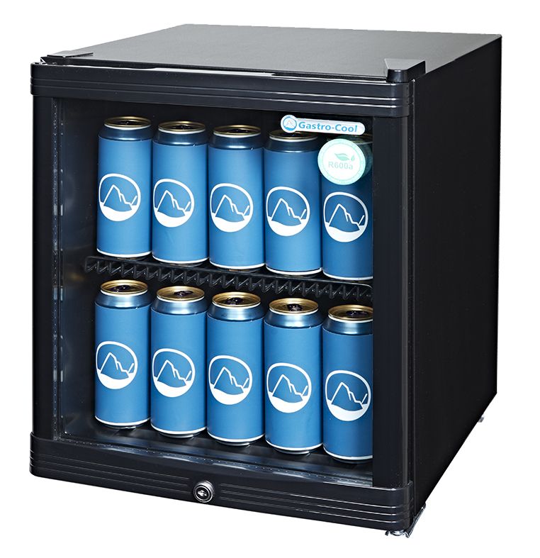 [203100] Minikühlschrank - Getränkekühlschrank klein - Schwarz - GCKW50