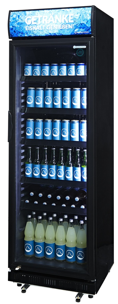 [114201] Gastro-Cool Refrigerador expositor - gran - negre - GCDC400