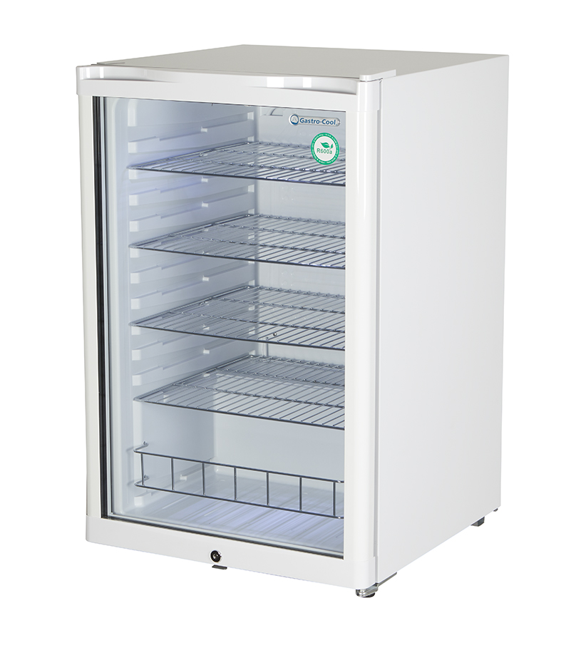 [248500] Flaschenkühlschrank mit Glastür - weiß - GCGD155